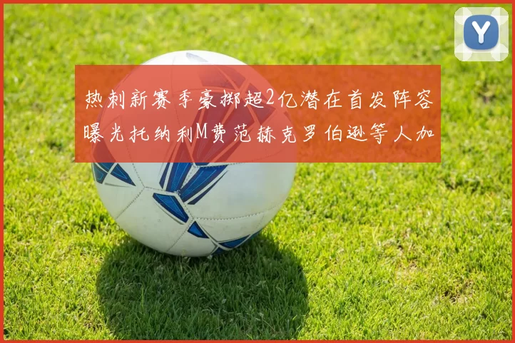 热刺新赛季豪掷超2亿潜在首发阵容曝光托纳利M费范赫克罗伯逊等人加盟